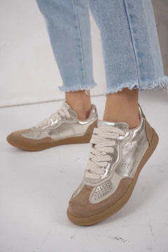 BELLA CUERO ORO - POISONHEARTSHOES