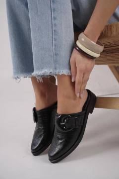 ATHENEA CUERO NEGRO - comprar online