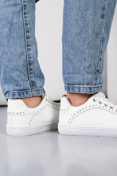 DUALIPA CUERO BLANCO - POISONHEARTSHOES