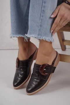 ATHENEA CUERO CHOCOLATE - comprar online