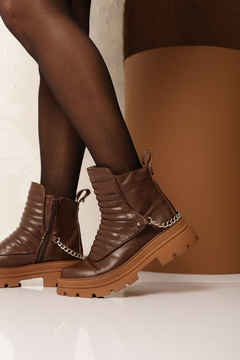 DEBBIE CHOCOLATE CUERO - comprar online