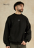 Buzo en Palabras Oversize Negro