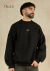 Buzo en Palabras Oversize Negro