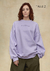 Modelo mujer buzo oversize Lila En Palabras