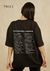 Remera negra mujeres Preguntame En Palabras