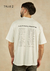 Remera blanca hombres Preguntame En Palabras