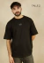 Remera negra hombres Preguntame En Palabras