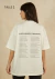 Remera blanca Preguntame En Palabras