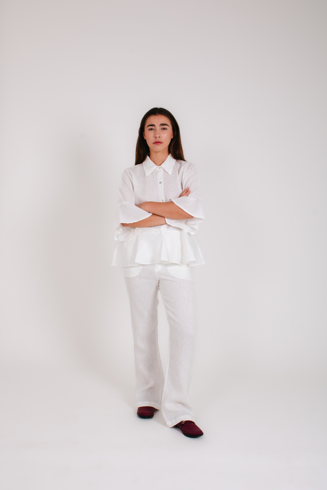 Pantalon Eva Blanco thumbnail 2