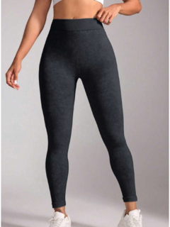 CALZA SEAMLESS Y FRUNCE - "V-BLACK NIEVE" en internet