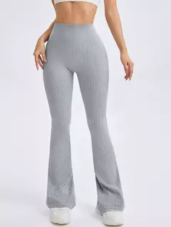 CALZA SEAMLESS Y FRUNCE - OXFORD "V-GREY" - SUNFIT Sportswear