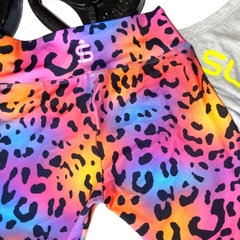 CALZA ANIMAL PRINT NEON "ORANGE" - comprar online