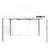Gazebo 3m x 3m autoarmable FEMMTO con paredes