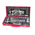Set de tubos y llave criquet de 24 piezas 1/2" caja metálica Emtop - comprar online
