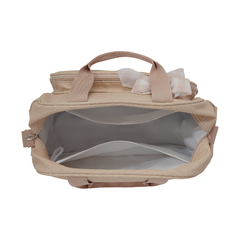 Imagem do Kit Bolsa Maternidade e frasqueira Raizes Marfim