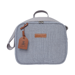 Kit Bolsas Maternidade e Frasqueira Cuidado Cinza - comprar online