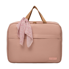 Kit Mala Maternidade e Mochila Media Encanto Rosê - comprar online