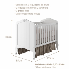 Berço e Cômoda Harmonia 2 - Quartinhos Baby Loja Online de Moveis e Decoração para quartos de Bebês, Crianças e Adolescentes