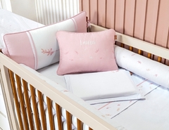 Kit Berço 7 peças Cozi Rosa - comprar online