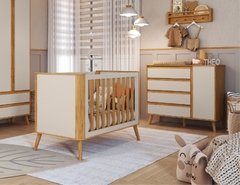Berço e Cômoda Evolutivo Theo - comprar online