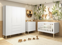 Quarto de Bebê Elfe Retrô 2 - Quartinhos Baby Loja Online de Moveis e Decoração para quartos de Bebês, Crianças e Adolescentes