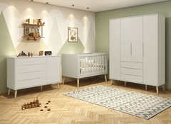 Quarto de Bebê Elfe Retrô 1 - Quartinhos Baby Loja Online de Moveis e Decoração para quartos de Bebês, Crianças e Adolescentes