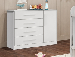 Berço e Cômoda Charlô 1 - Quartinhos Baby Loja Online de Moveis e Decoração para quartos de Bebês, Crianças e Adolescentes