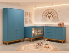 Quartos de Bebê Boom Classic Azul