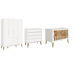 Quarto de Bebê Noah Retrô 2 - Quartinhos Baby Loja Online de Moveis e Decoração para quartos de Bebês, Crianças e Adolescentes