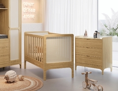 Berço e Cômoda Brisa 2 - Quartinhos Baby Loja Online de Moveis e Decoração para quartos de Bebês, Crianças e Adolescentes