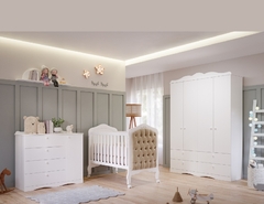 Quarto de Bebê Harmonia - Quartinhos Baby Loja Online de Moveis e Decoração para quartos de Bebês, Crianças e Adolescentes