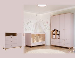 Quarto de Bebê Casinha Candy - Quartinhos Baby Loja Online de Moveis e Decoração para quartos de Bebês, Crianças e Adolescentes