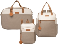 Kit Bolsas Maternidade Petit Cinza