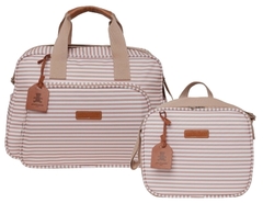 Kit Bolsa Maternidade e Frasqueira Crescer Caramelo