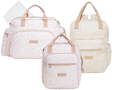 Kit Bolsas Maternidade Completo Confete Marfim