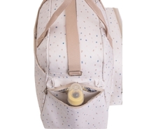 Bolsas Maternidade e Mochila Grande Confete Marfim - loja online