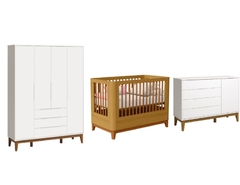 Imagem do Quarto de Bebê Boom Slim Nordic Evolutivo