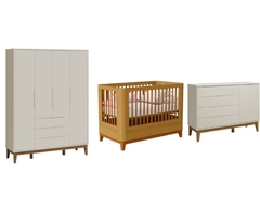 Quarto de Bebê Boom Slim Nordic Evolutivo - comprar online