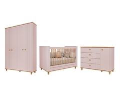 Quarto de Bebê Cupcake 2 - Quartinhos Baby Loja Online de Moveis e Decoração para quartos de Bebês, Crianças e Adolescentes