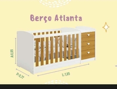 Berço Multifuncional Atlanta - loja online