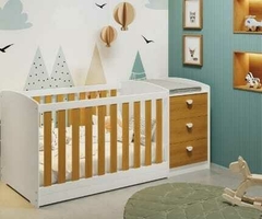 Berço Multifuncional Atlanta - Quartinhos Baby Loja Online de Moveis e Decoração para quartos de Bebês, Crianças e Adolescentes