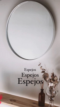 Espejo Circular Hierro - comprar online