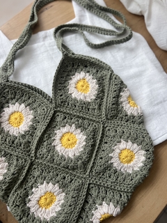 Bolso Crochet en Flor - comprar online