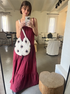 Bolso Crochet en Flor - tienda online