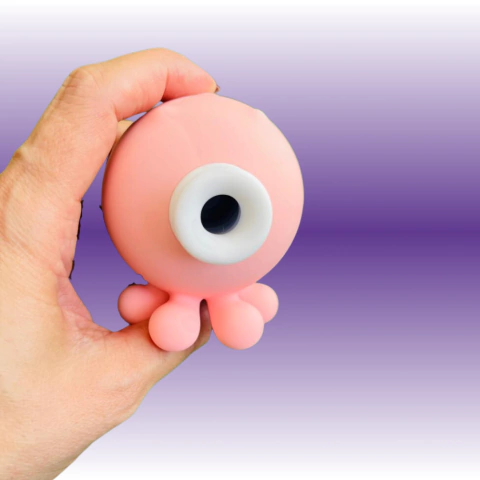 Vibrador Estimulador de Clitóris Octopi - Polvinho - S-hande