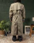 Trench coat vintage - Brechó online vintage | No-Waste Brechó