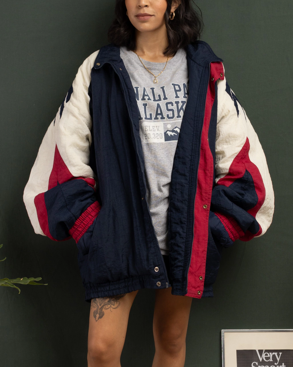 Jaqueta Reebok Vintage americana 90s