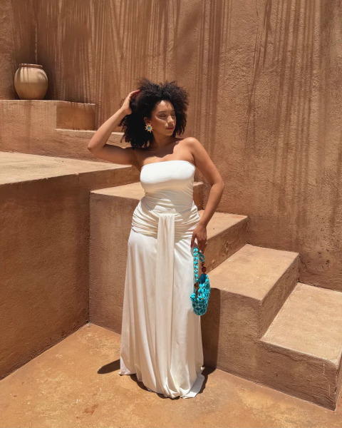 saia coolie anastacia branco - comprar online