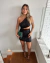 ICON STORE I Vestido tubinho de um ombro só de paetê
