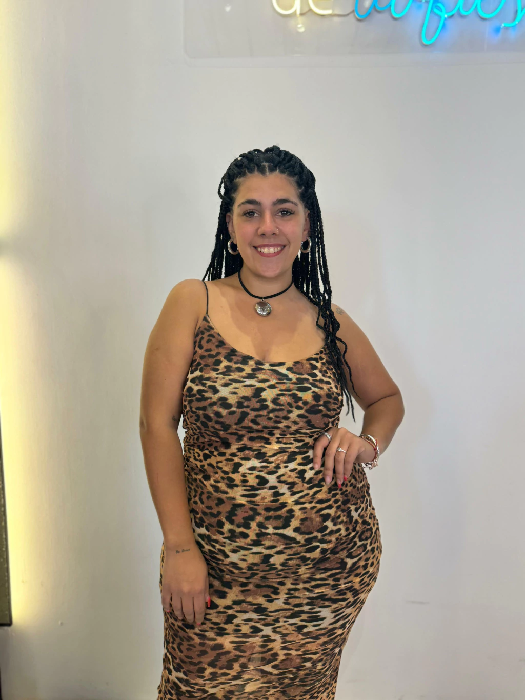 Vestido Maela print